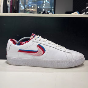 Nike SB Blazer Low Parra Size 10 (Lightly Worn Pre-Owned) - Image 1