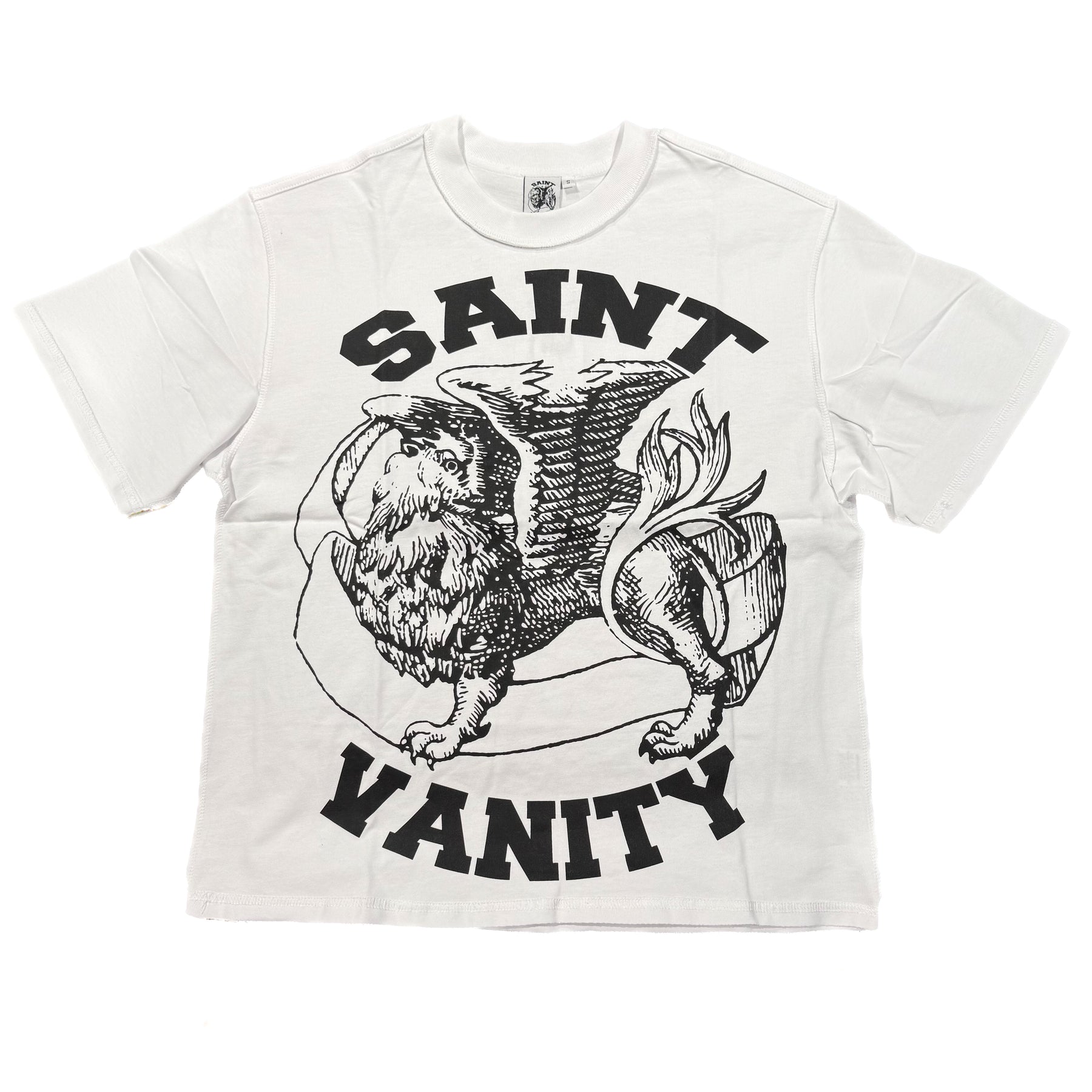 Saint Vanity White Griffin T-Shirt