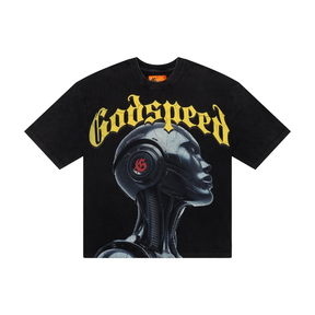 GODSPEED ALEXA T-SHIRT BLACK WASH