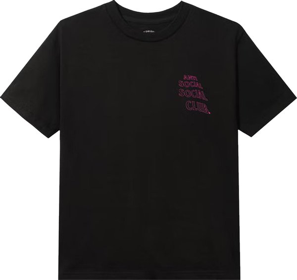 Anti Social Social Club You Wouldn't Understand Tee Black/Pink