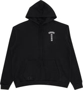 Chrome Hearts Fuck You T-Bar Sleeve Black Hoodie