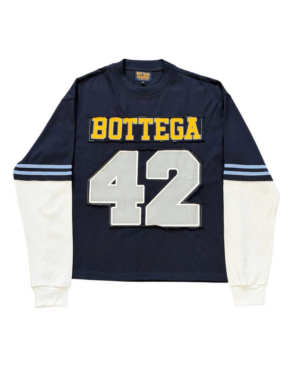 Bottega Desires Jackie Robinson L/S Blue