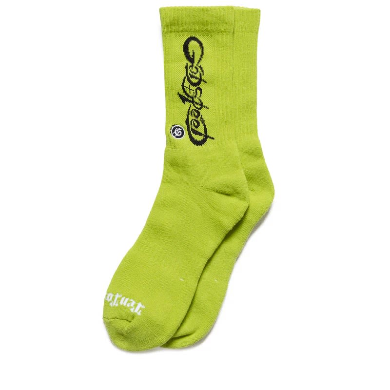 GODSPEED New York New Age Logo Socks Green Black
