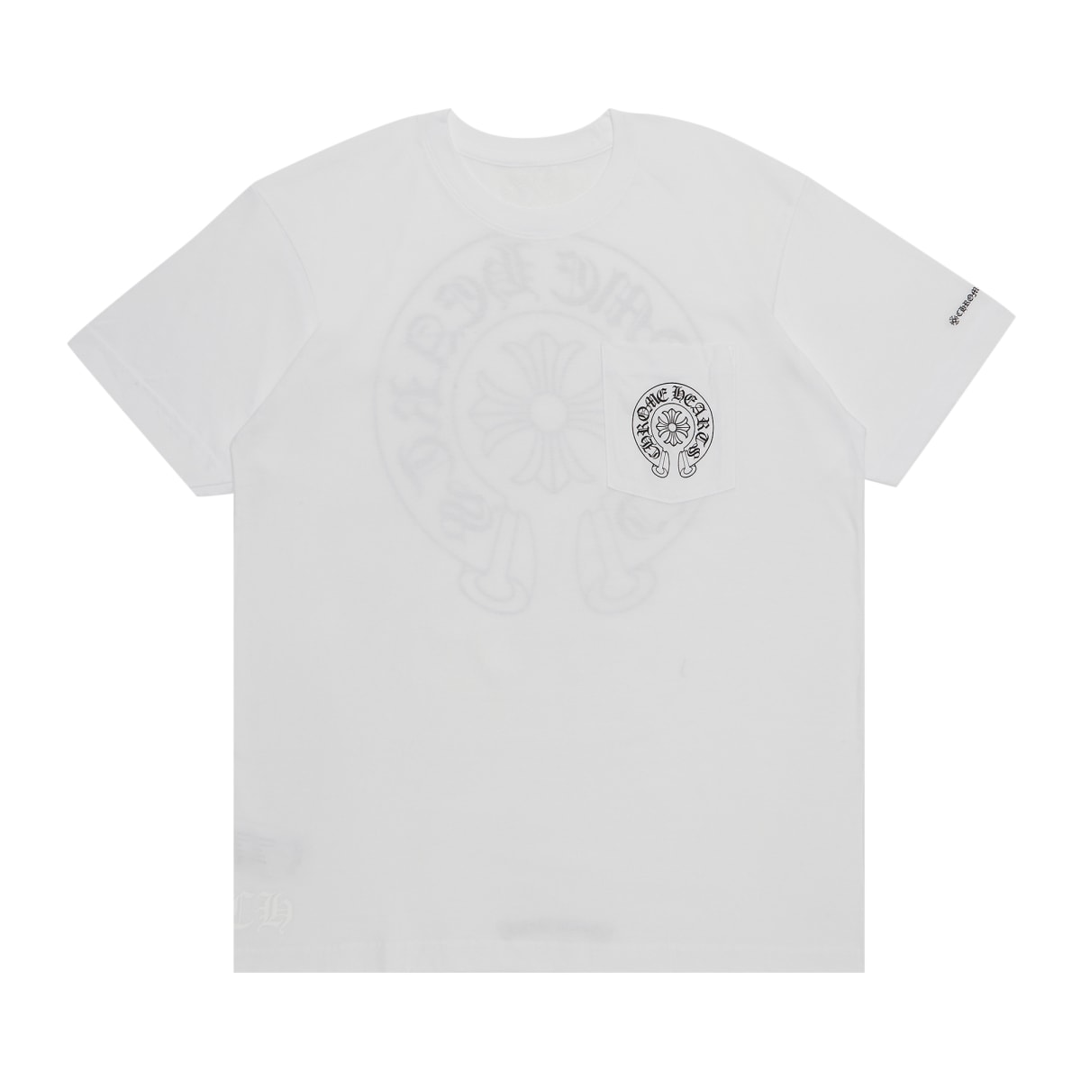 Chrome Hearts Miami Horseshoe Tee White - Image 2