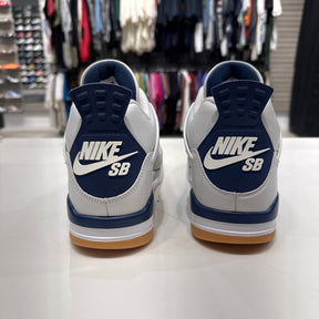 Jordan 4 Retro SB Navy Size 12 (Tried On Pre-Owned) - Image 7