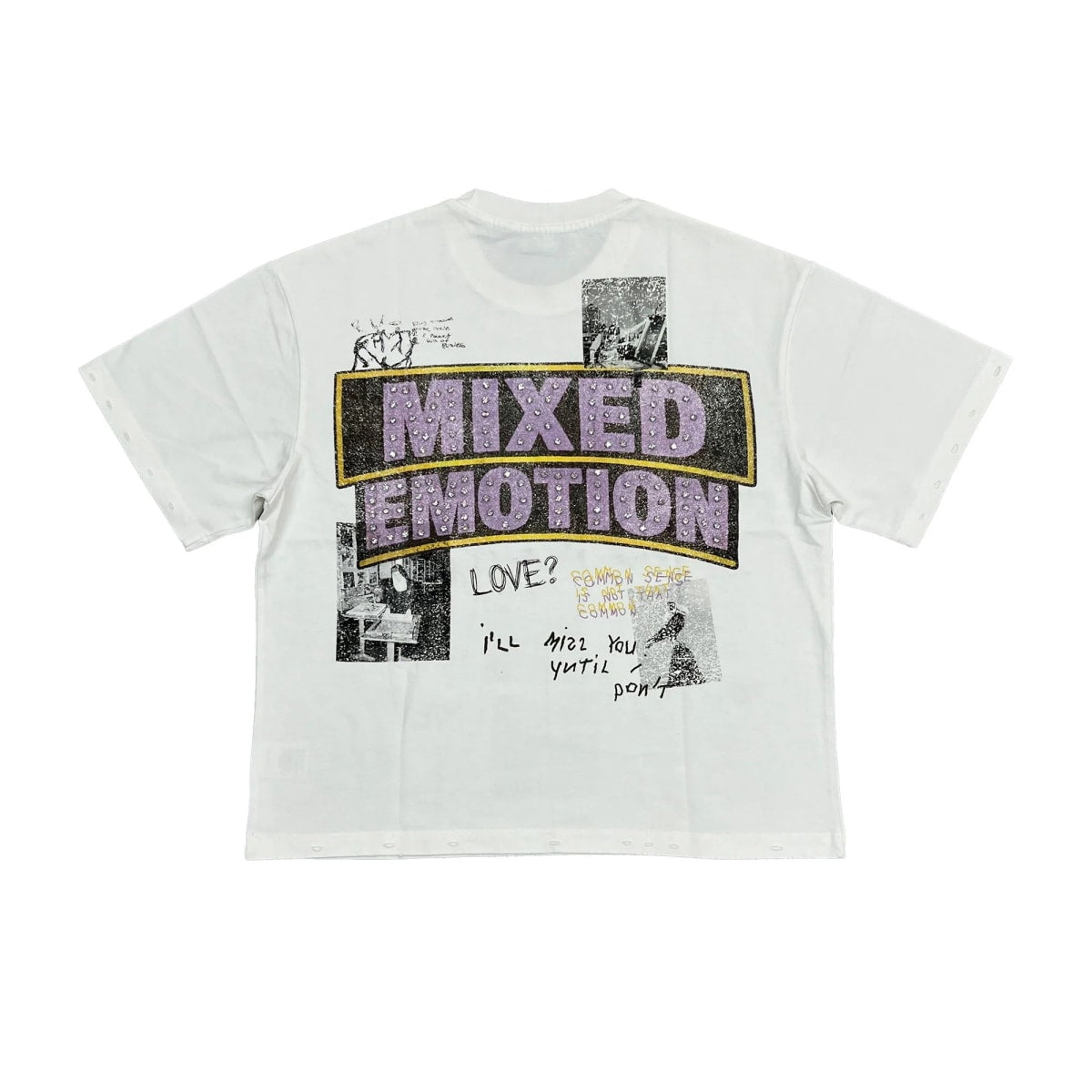 Mixed Emotions White ‘Lost Identity’ Tee