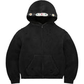 Bravest Studios Sapphire Zip Up Hoodie Black