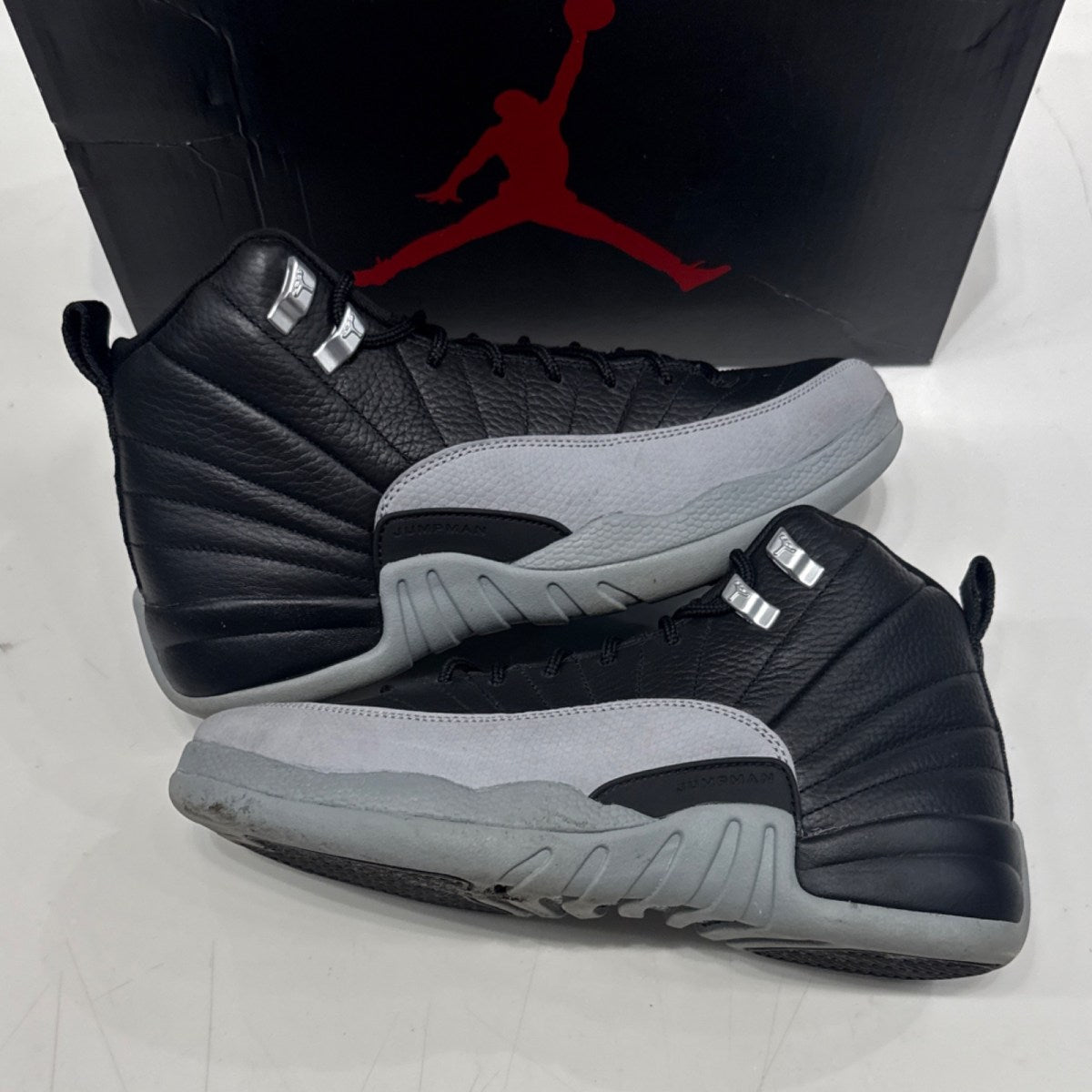 Jordan 12 Retro Barons (GS) Size 7Y (Moderately Worn Pre-Owned) - Image 2