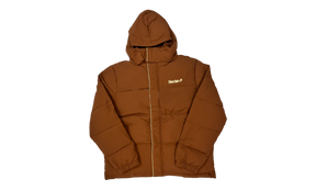 Sinclair Script Puffer Jacket 2.0 Chocolate