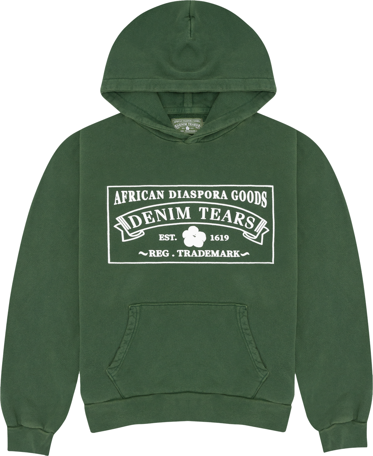 Denim Tears ADG Hoodie Vintage Green