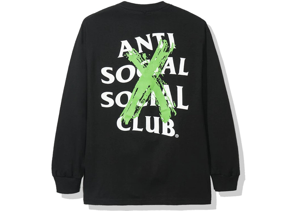 Anti Social Social Club Cancelled Remix Long Sleeve Tee (FW19) Black