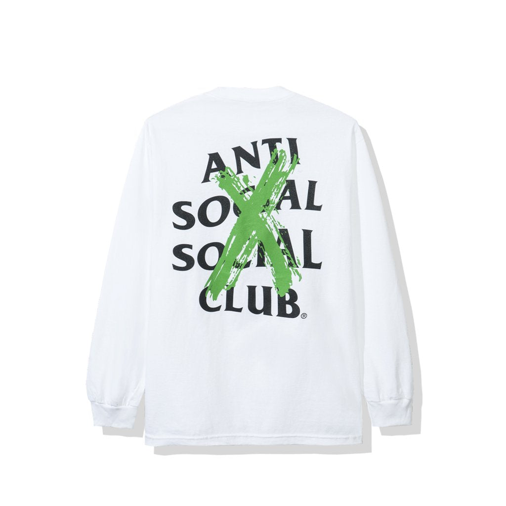 Anti Social Social Club Cancelled Remix Long Sleeve Tee (FW19) White