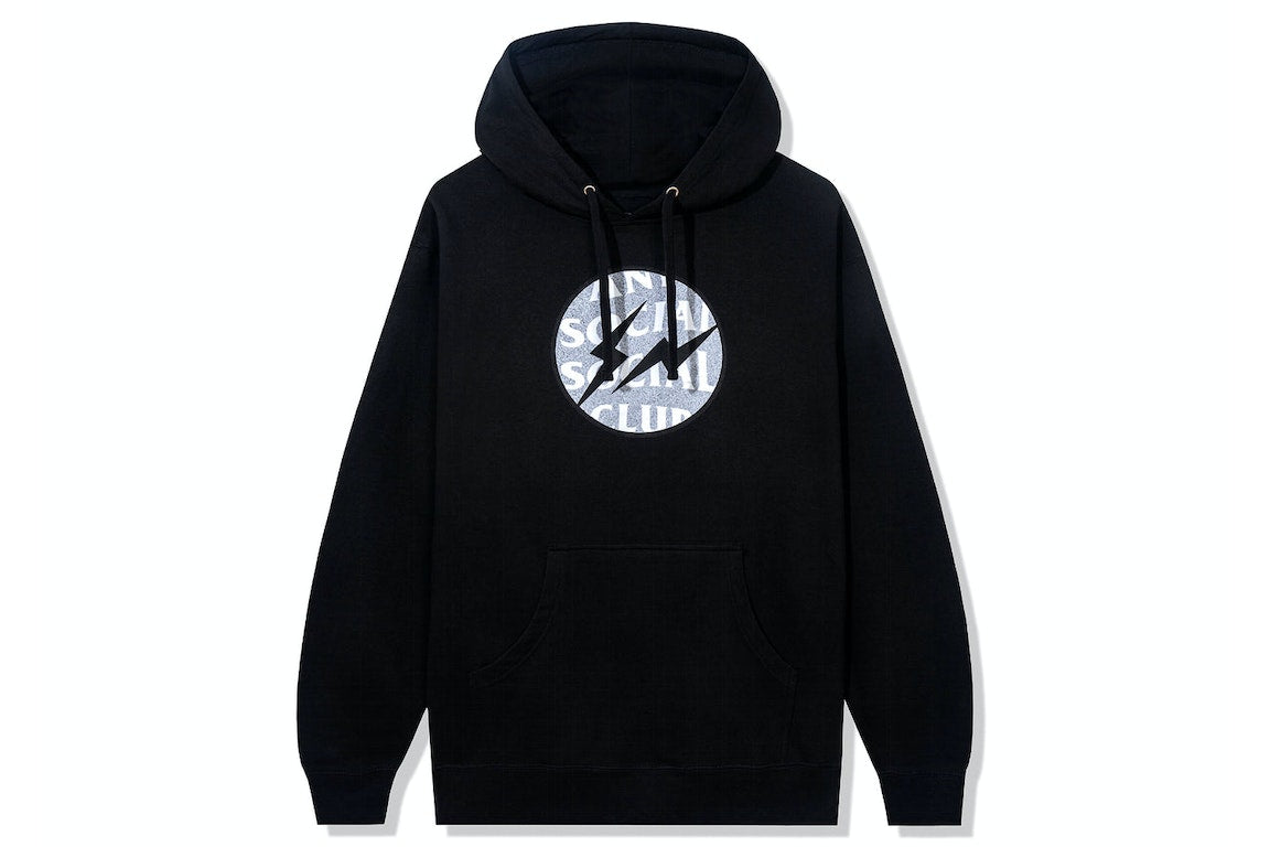 Anti Social Social Club x Fragment Called Interference Hoodie (FW22) Black