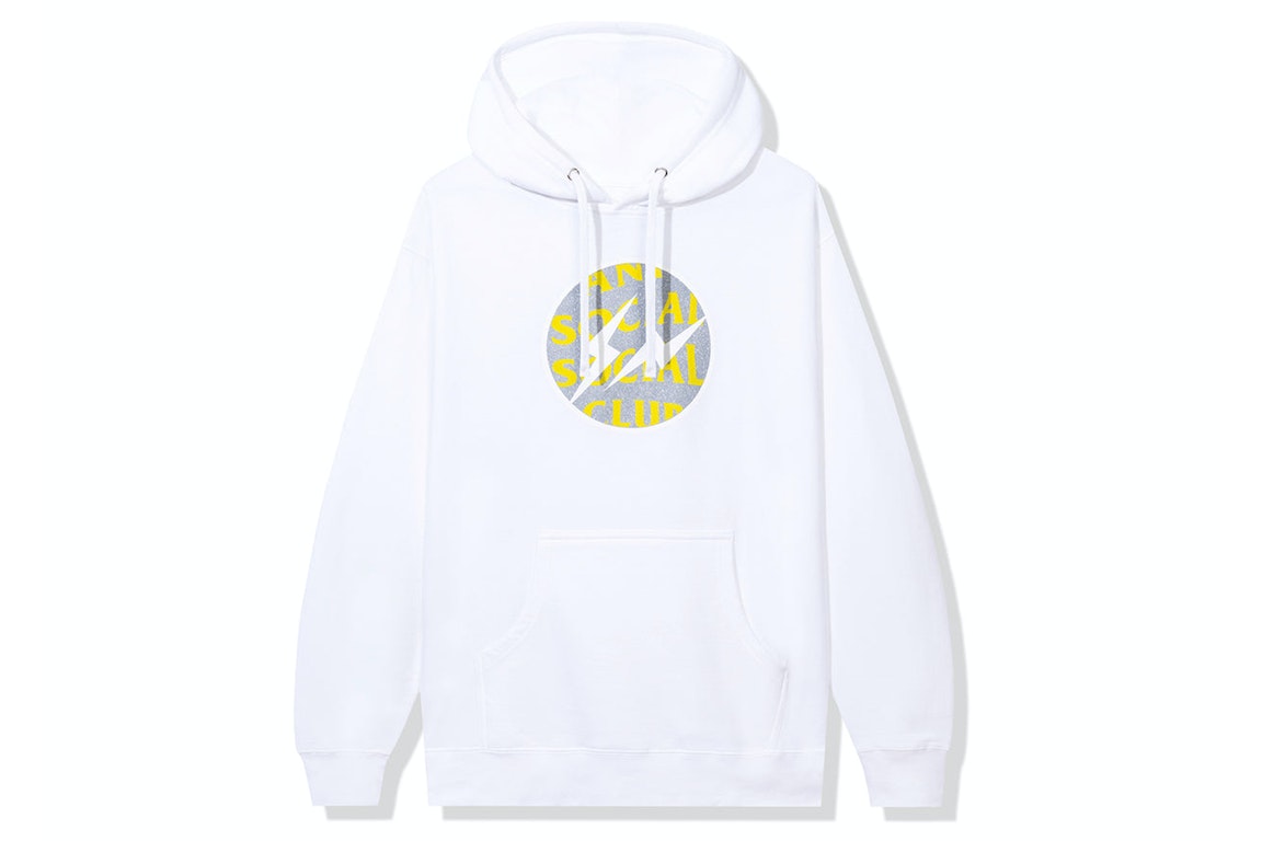 Anti Social Social Club x Fragment Called Interference Hoodie (FW22) White