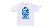 BAPE ABC Camo By Bathing Ape Tee (SS25) White/Blue