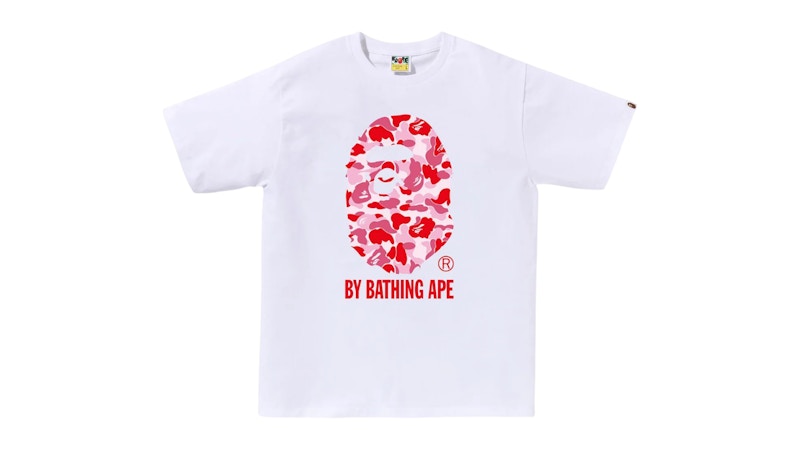 BAPE ABC Camo By Bathing Ape Tee (SS25) Black/Pink