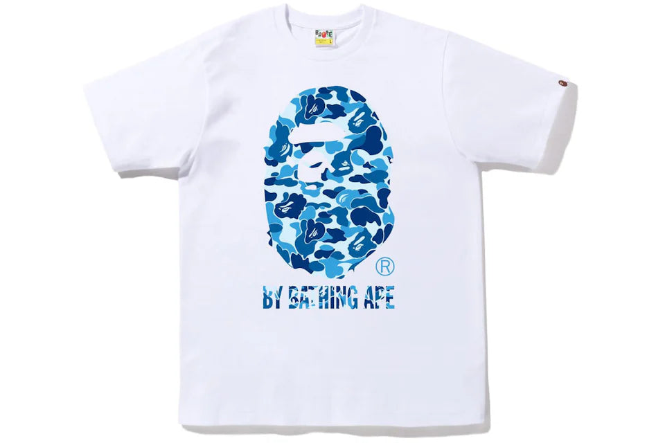 BAPE ABC Camo By Bathing Ape Tee White/Blue