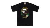 BAPE Giant 1st Camo Big Ape Head T-Shirt Black/Green