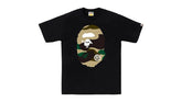 BAPE Giant 1st Camo Big Ape Head T-Shirt Black/Yellow