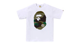 BAPE Giant 1st Camo Big Ape Head T-Shirt White/Green