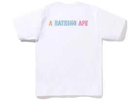 BAPE Halloween Neon Mexican Skull Tee White