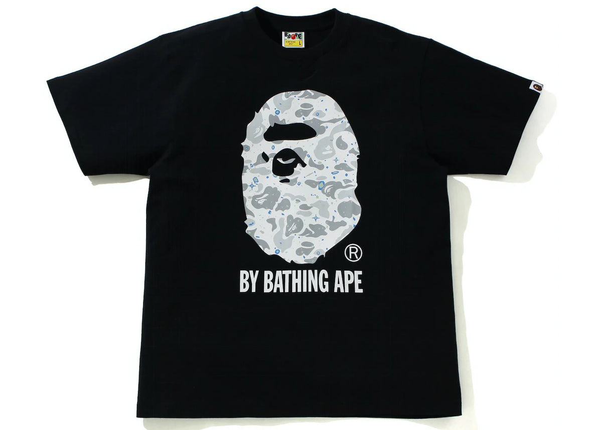 BAPE Space Camo By Bathing Ape Tee Black