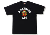 BAPE Sta Camo College Tee Black/Multi