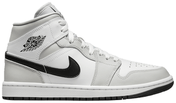 Air Jordan 1 Mid Light Smoke Grey (W)