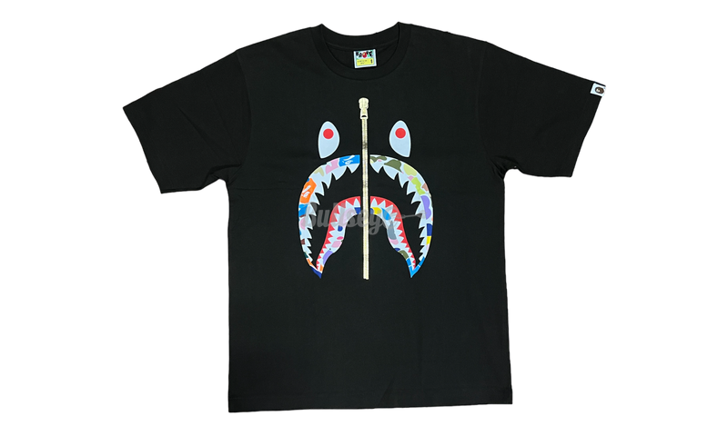 Bape Shark Camo Multi-Color Black