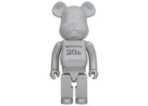 Bearbrick 20th Anniversary 1000% Chrome Ver.