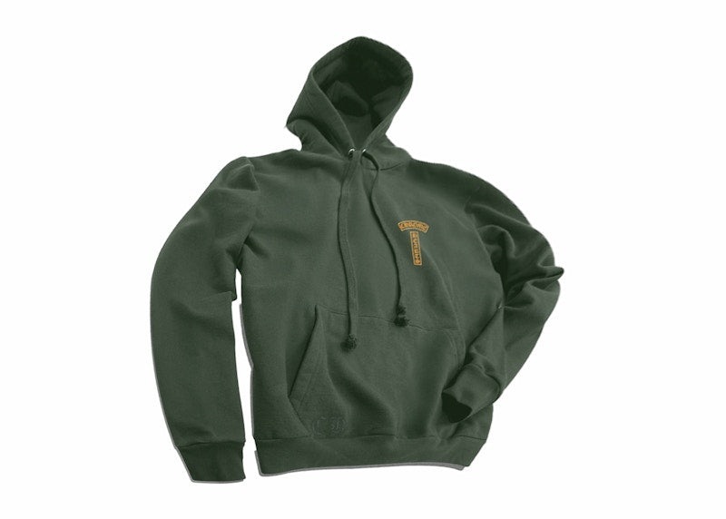 Chrome Hearts Green Hoodie Green/Orange