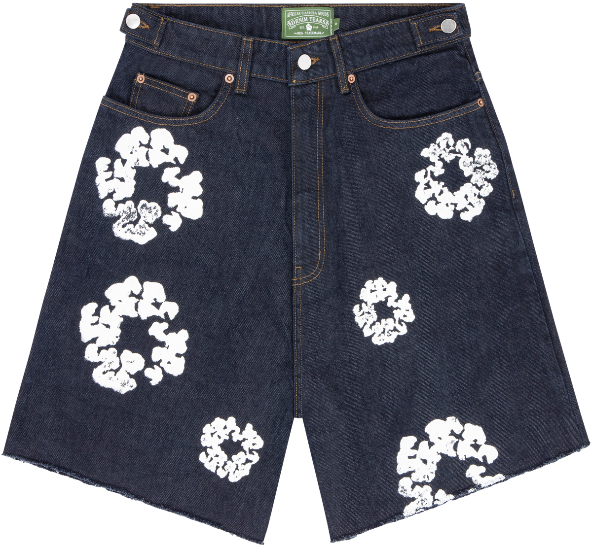 Denim Tears The Cotton Wreath Jean Short Selvedge