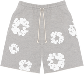 Denim Tears Cotton Wreath Shorts Grey