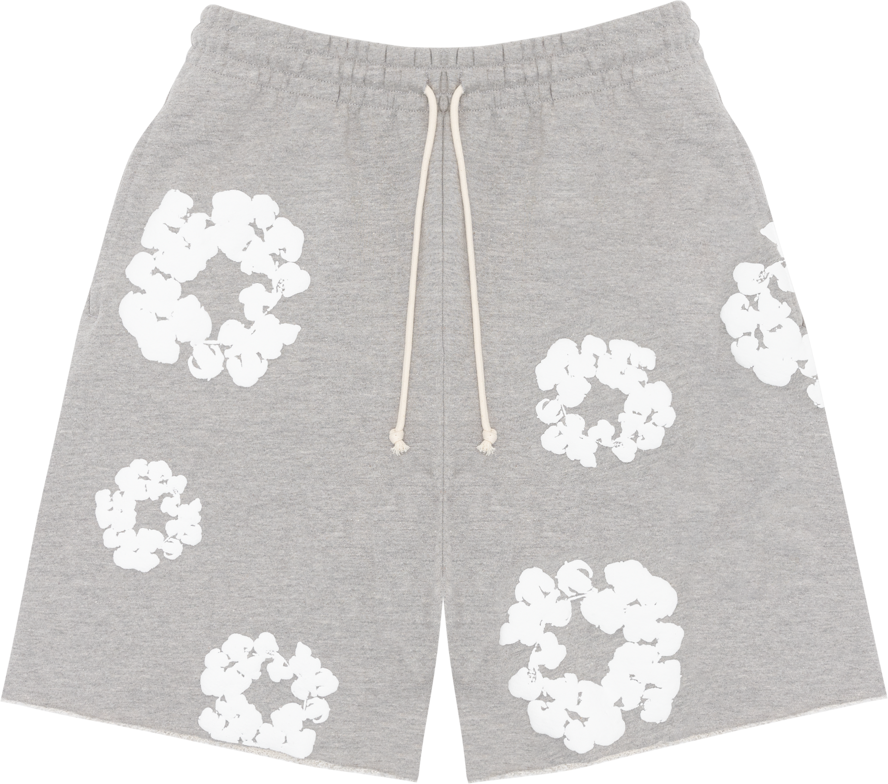 Denim Tears Cotton Wreath Shorts Grey