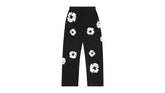 Denim Tears Cotton Wreath Baggy Sweatpants Black