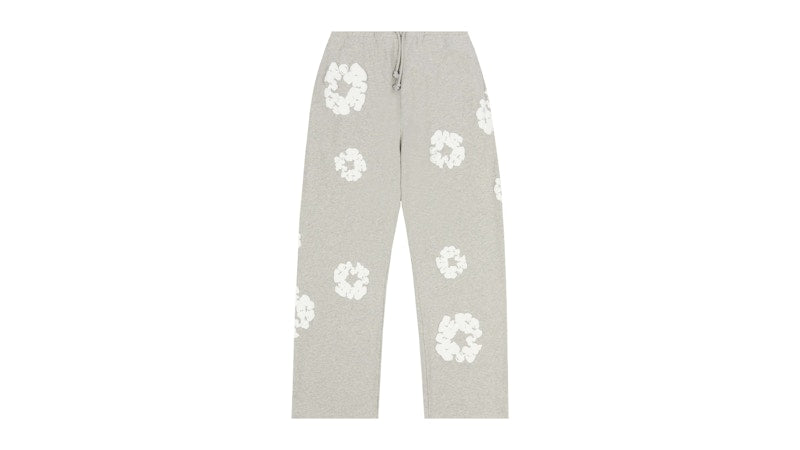 Denim Tears Cotton Wreath Baggy Sweatpants Grey