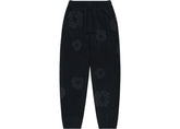 Denim Tears Cotton Wreath Sweatpants Black Monochrome