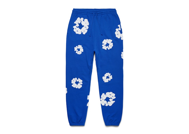 Denim Tears The Cotton Wreath Sweatpants Royal Blue