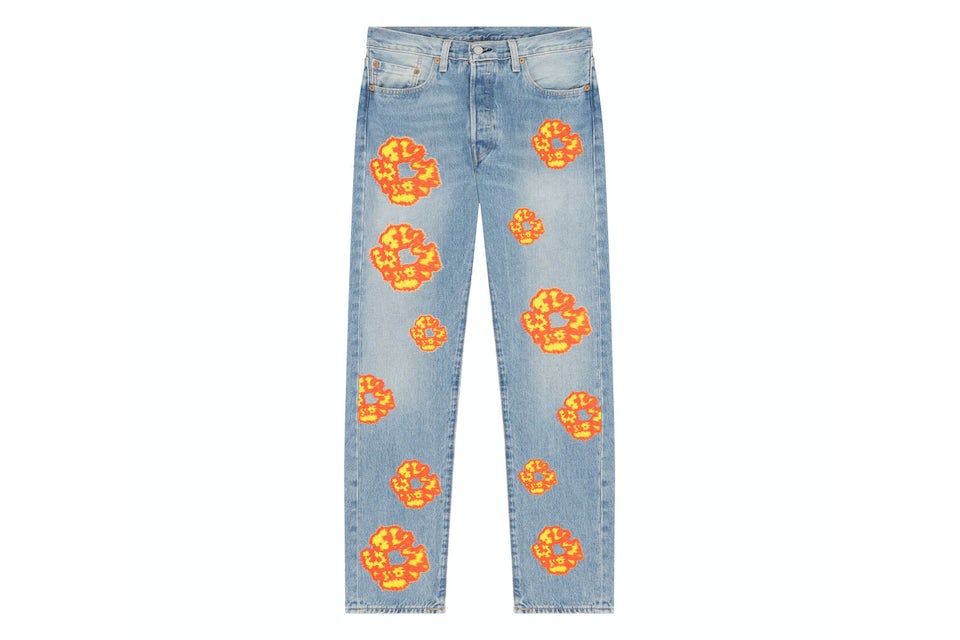 Denim Tears x Offset 501 Jeans Light Wash