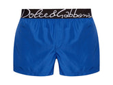 Dolce & Gabbana Logo Swim Shorts Blue/Black