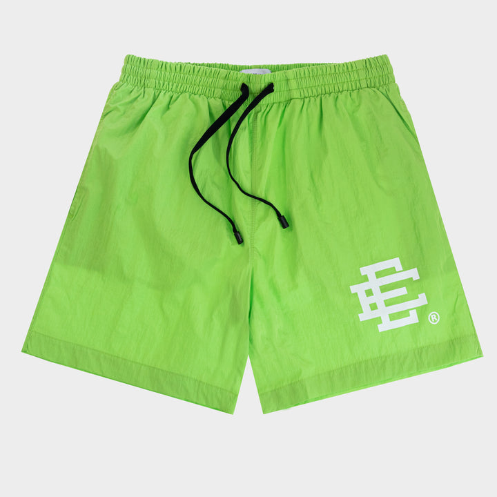 Eric Emanuel EE Swim Trunks Neon Green White