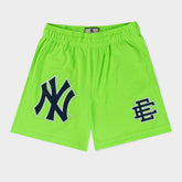 Eric Emanuel EE Basic Subway Short Green/ Navy New York Yankees