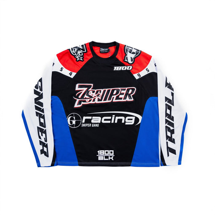 Triple Sevens Sniper Gang Racer Jersey Blue/Red