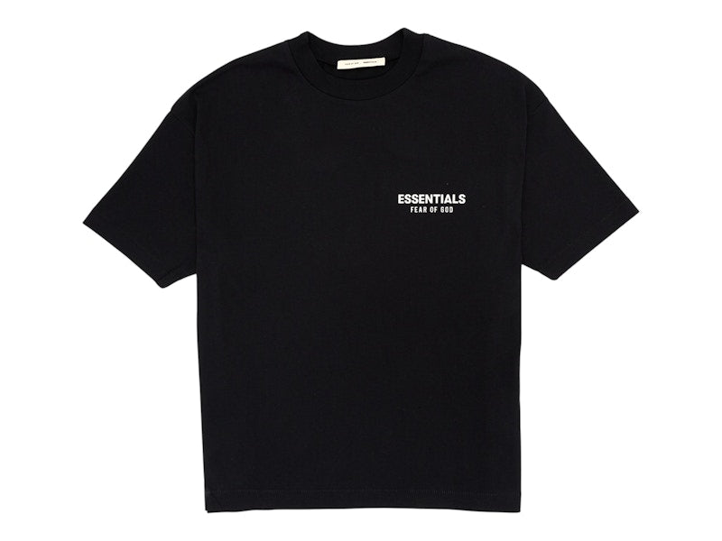Fear of God Essentials Classic Short Sleeve Tee Jet Black