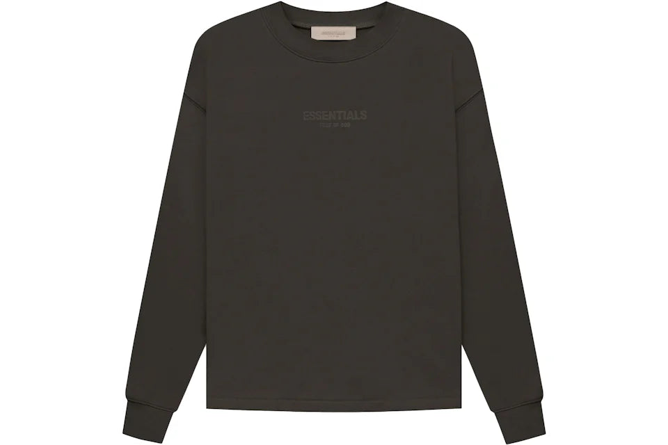 Fear of God Essentials Relaxed Crewneck (FW22) Off Black