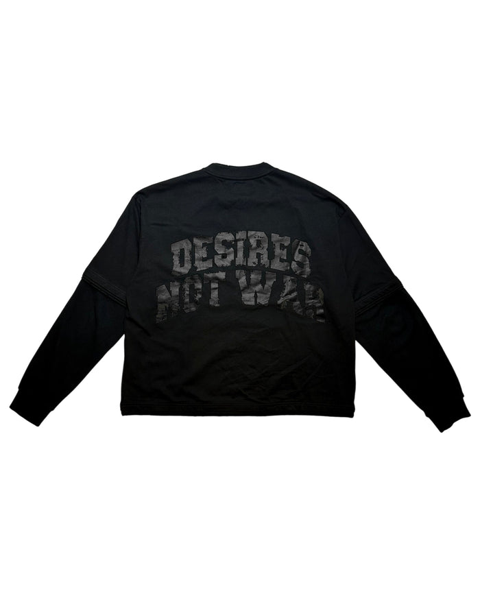 Bottega Desires War L/S T-Shirt Black