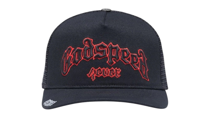 Godspeed GS Forever Trucker Hat Black/Red