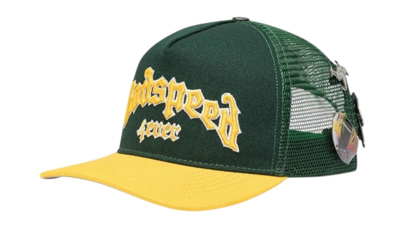Godspeed GS Forever Trucker Hat Green/Yellow - Stockx_View_02