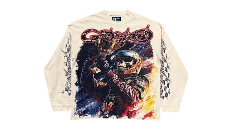 Godspeed Podium Dreams L/S T-shirt Bone