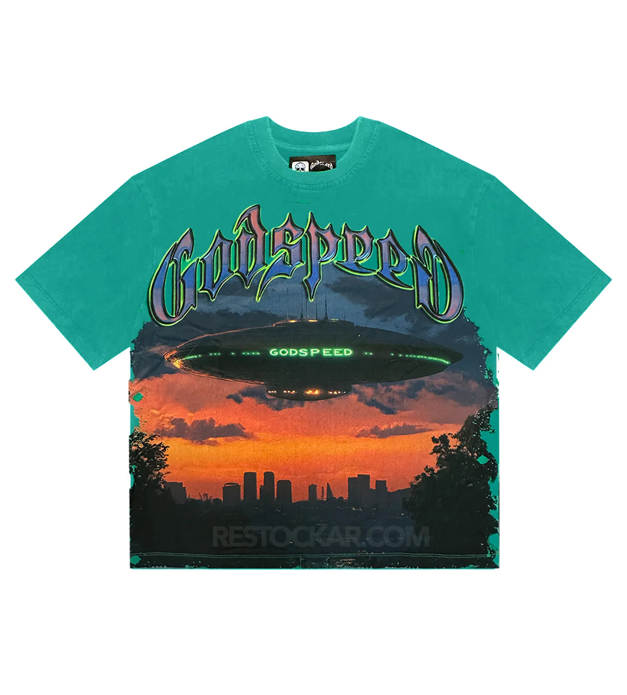 Godspeed U.A.P. Green Tee